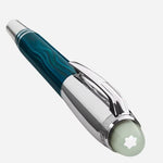 The snowcap emblem on the PolarGreen StarWalker Metal Fountain Pen F.