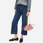 The Radley The Roxburgh Carnation Leather Small Chain Clutch Bag by Radley.