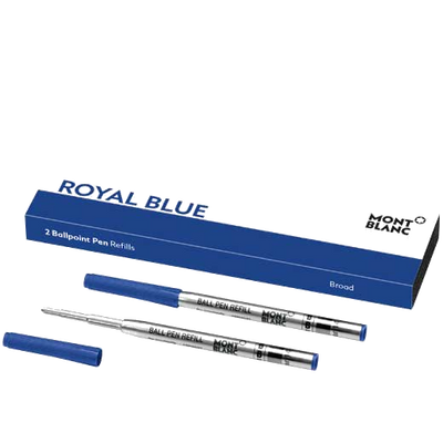 montblanc blue ballpoint b 1