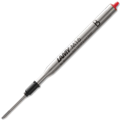 lamy m16 b red ballpoint refill