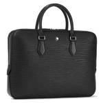 montblanc black leather doc