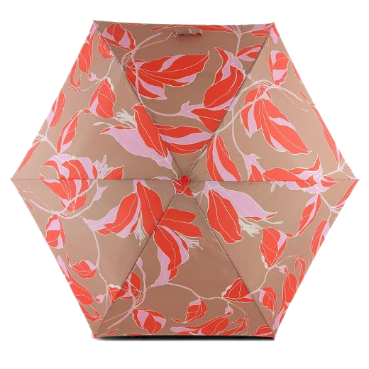 This Silt Floral Black & Green Compact Umbrella by Radley comes in a gorgeous floral print design with red and pink.