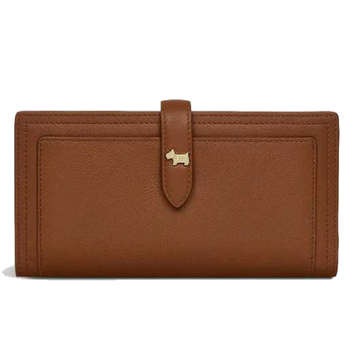 brown radley purse leather