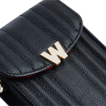 wolf 1834 mimi black phone case with lanyard emblem