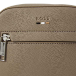 boss bag logo beige