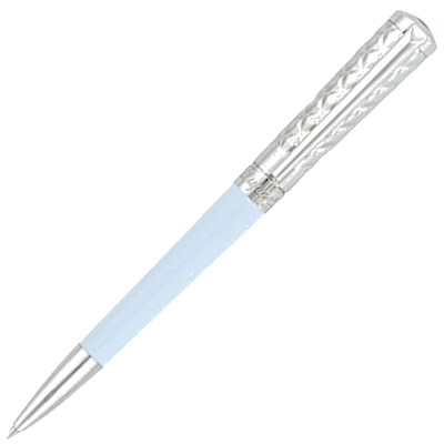 s t dupont paris pastel blue liberte ballpoint pen