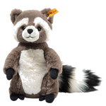 1 steiff pedro racoon in brown 23 cm 074417