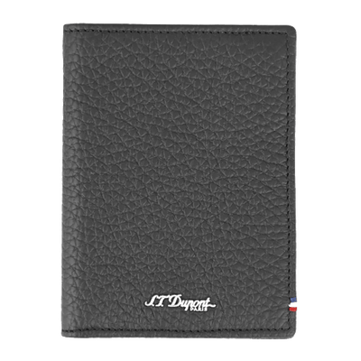 st dupont leather 4cc walle
