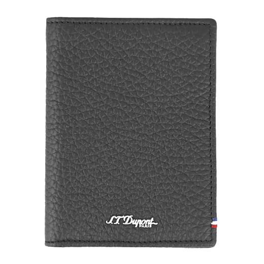 st dupont leather 4cc walle