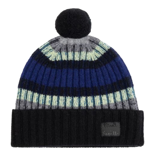 paul smith freya beanie hat blue