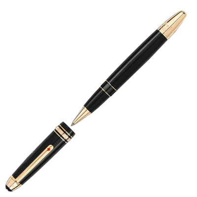 montblanc black rollerball