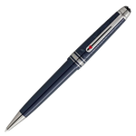 montbla midsize blue ballpoint pen1
