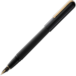 lamy black and gold imporium fountain pen