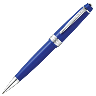 cross bailey light ballpoint pen blue at0742 4