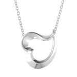 gj pendant heart love leaf