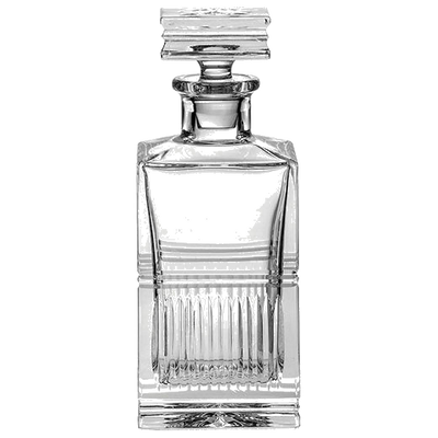 This Royal Scot Crystal Art Deco 75cl Square Spirit Decanter can be engraved on the day of purchase.