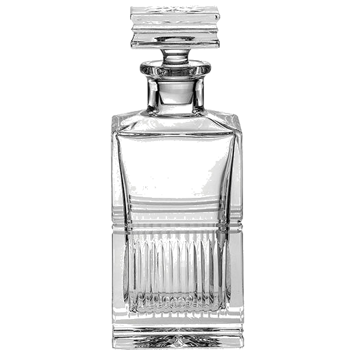 This Royal Scot Crystal Art Deco 75cl Square Spirit Decanter can be engraved on the day of purchase.
