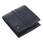 4 boss ray navy blue 4cc wallet with signature stripes 50542403 01 404