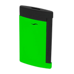 027772 st dupont slim 7 neon green lighter4