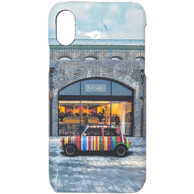 paul smith iphone x kings cross mini print case