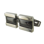 silver boss cufflinks