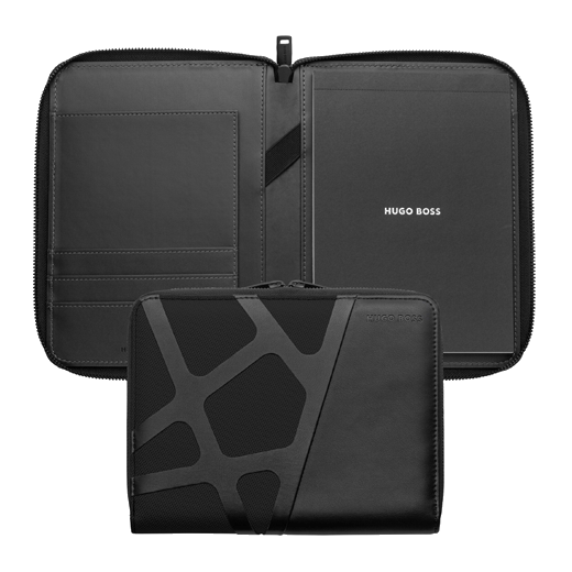 Hugo Boss Craft Black Conference Folder A5