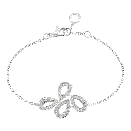 Montblanc Princesse Grace de Monaco Petales de Rose Motif Bracelet.