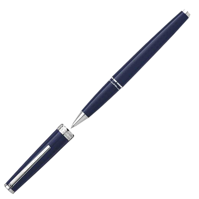 navy montblac rollerball pi