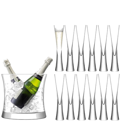 lsa signature moya grand champagne serving set