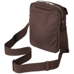 2 paul smith brown recycled polyester flight bag with blue logo m1a 8149 tsilic 68 0