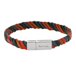 paul smith twisted leather bracelet1
