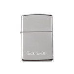 1 paul smith chrome zippo lighter with engraved logo m1a paul azippo 82 0