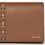 paul smith brown leather pu
