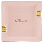 s t dupont paris pastel pink spring series small ashtray face