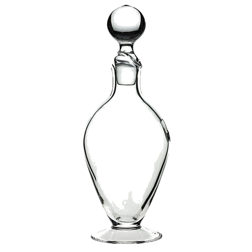 This Royal Scot Crystal Classic Collection 80cl Footed Wine Decanter is perfect for red wine.