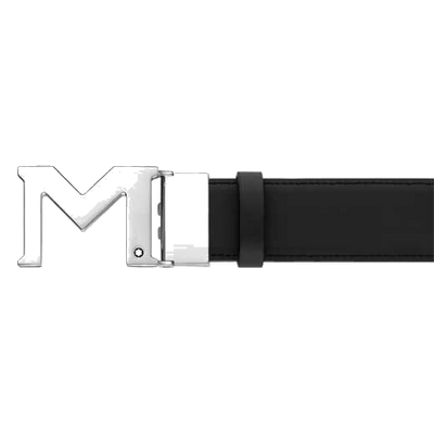 montblanc palladium m shaped belt