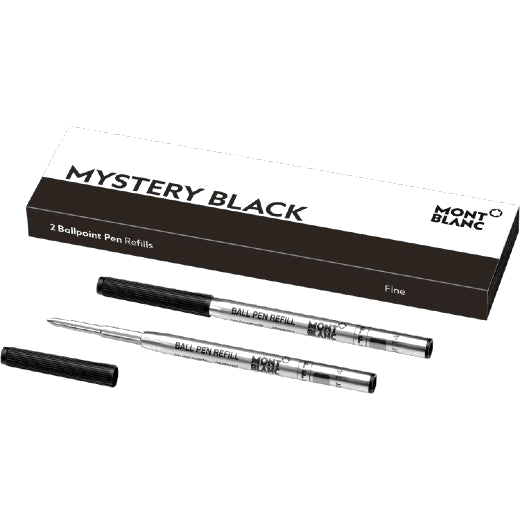montblanc fine mystery black ballpoint refills