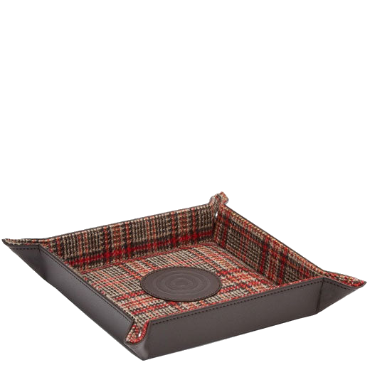 This Valet/Snap Coin Tray is a collaboration between WOLF 1834 and WM Brown.