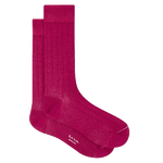 paul smith pink ribbed sock