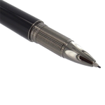 This Montblanc StarWalker rollerball pen is made from black resin with a ruthenium trim.