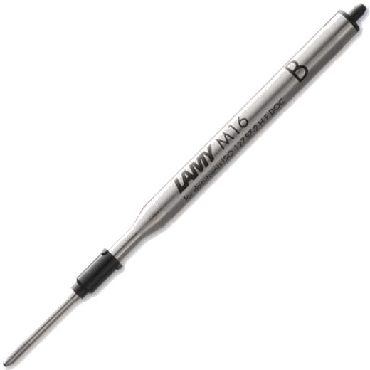 This is the LAMY Black M16 B Giant Ballpoint Pen Refill.