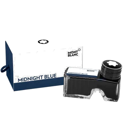 montblanc midnight blue ink