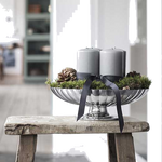 georg jensen bernadotte stainless steel dish on stand lifestyle 2