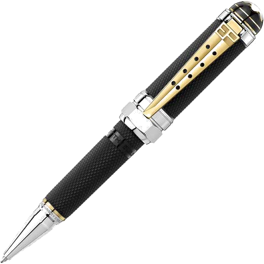 This Montblanc Special Edition Elvis Presley Great Characters Ballpoint Pen has been crafted out of black precious resin.