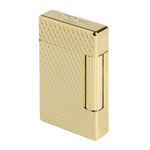 initial yellow gold lighter