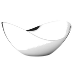 georg jensen bloom tall medium stainless steel bowl