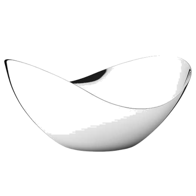 georg jensen bloom tall medium stainless steel bowl
