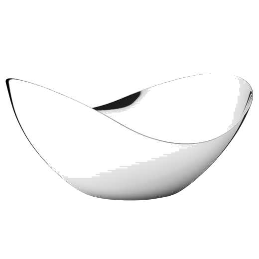 georg jensen bloom tall medium stainless steel bowl