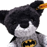 3 steiff 29cm batman teddy bear 114212