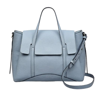 radley smoky blue the chancery medium grab bag